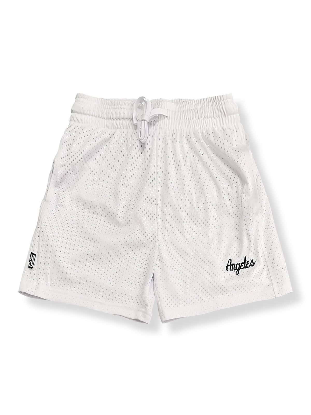 刺繍メッシュバスケットボールショーツ 三分丈