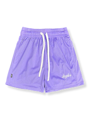 刺繍メッシュバスケットボールショーツ 三分丈