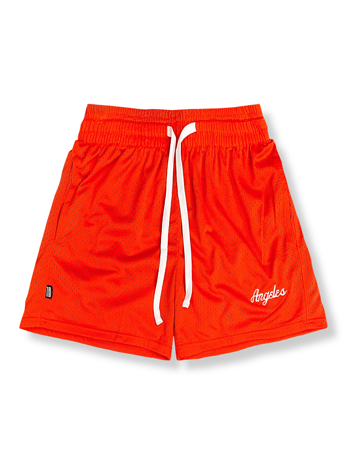 刺繍メッシュバスケットボールショーツ 三分丈