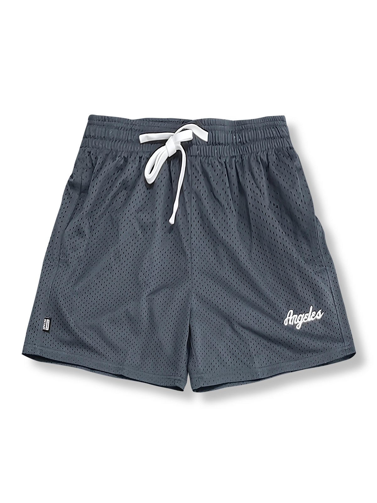 刺繍メッシュバスケットボールショーツ 三分丈