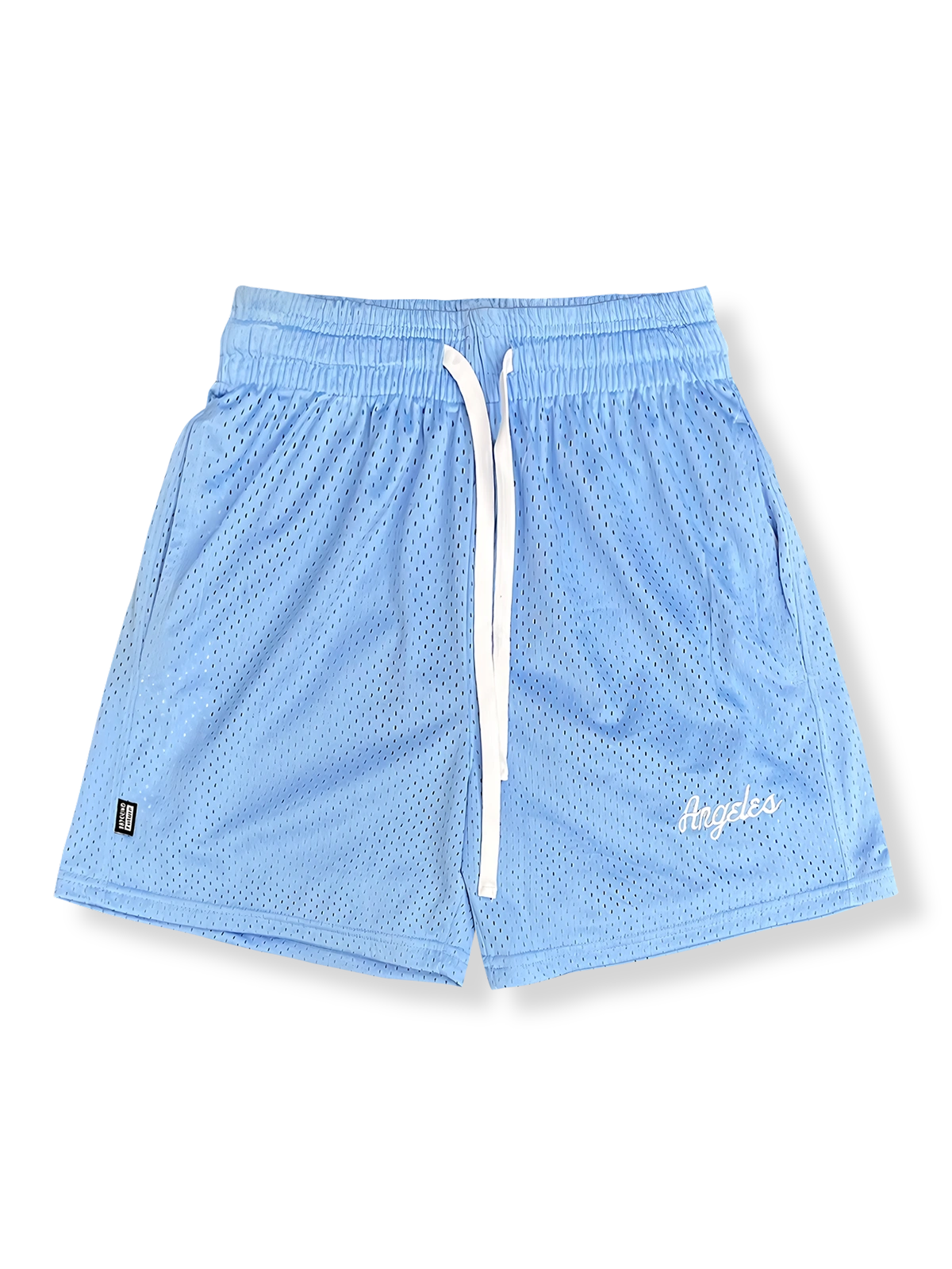 刺繍メッシュバスケットボールショーツ 三分丈