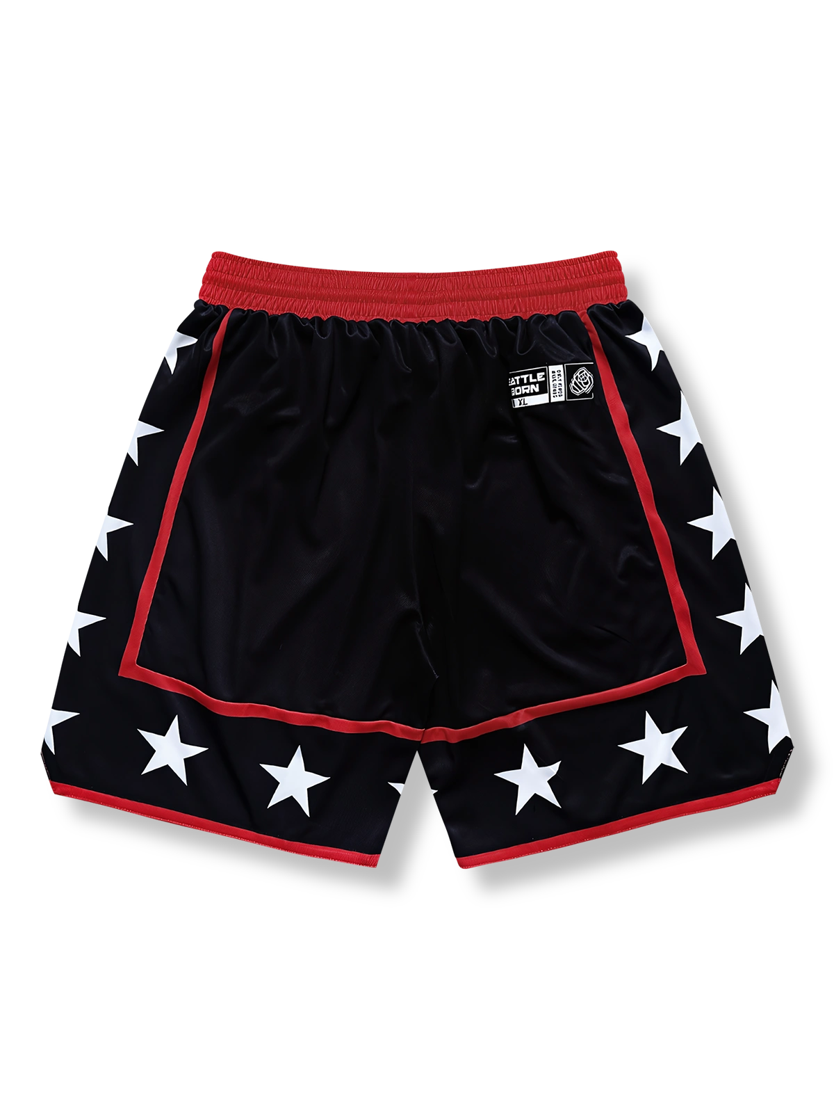 インディアンフラワーバスケットボールショーツ 五分丈