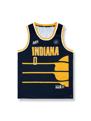 インディアナストリートボール試合用バスケットボールジャージ