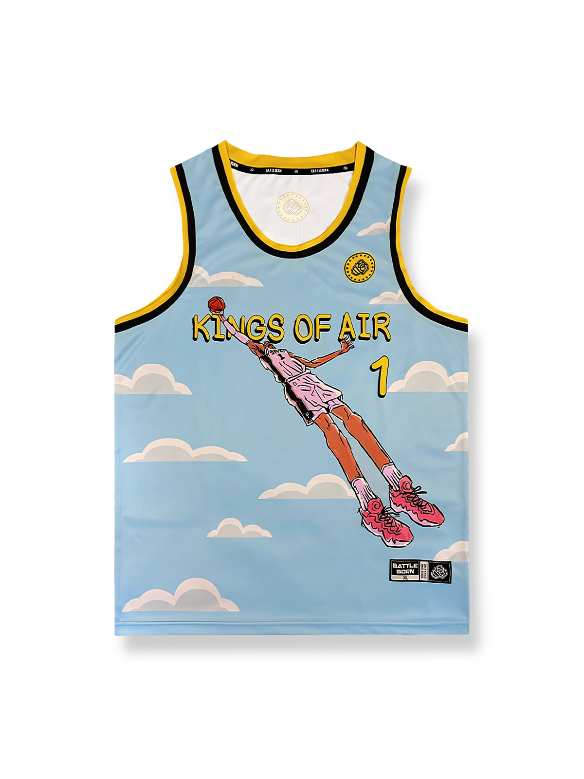 KINGS OF AIRストリートボールバスケットボールジャージ