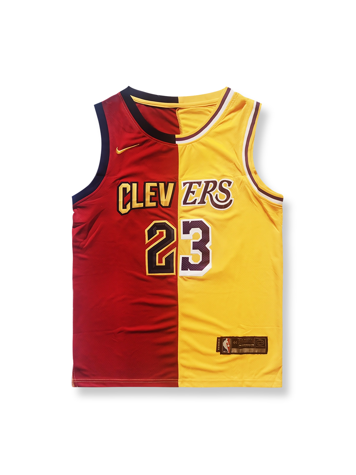 クリーブランド・キャバリアーズ × ロサンゼルス・レイカーズ スペシャルエディション ジェームズ 23番 バスケットボールジャージ