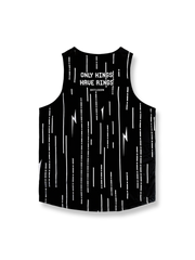 稲妻と流星デザインの速乾バスケットボールタンクトップ