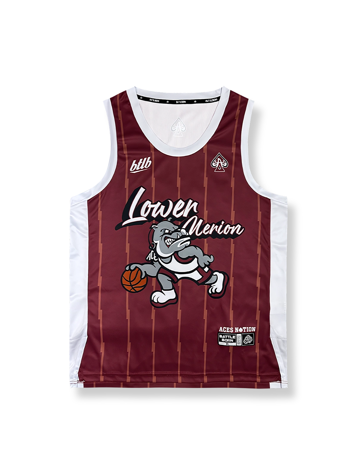 ローアー・メリオンバスケットボールジャージ