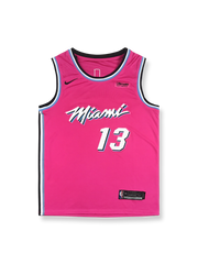 2020-21年 マイアミ・ヒート シティエディション アデバヨ 13番, ヴィンテージバスケットボールシャツ