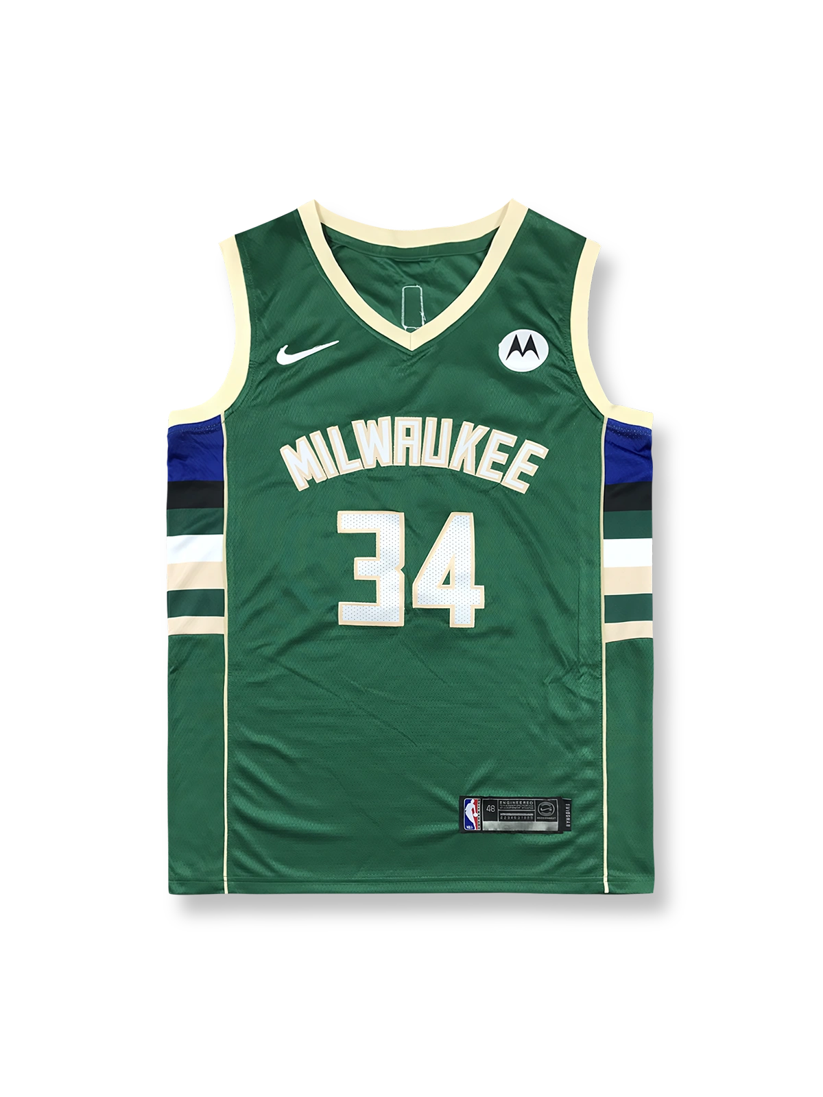 ミルウォーキー・バックス ホーム アデトクンボ 34番 バスケットボールジャージ