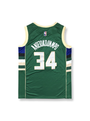 ミルウォーキー・バックス ホーム アデトクンボ 34番 バスケットボールジャージ