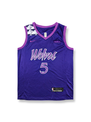 ミネソタ・ティンバーウルブズ 2022-23年 シティエディション 特別版 エドワーズ 5番 ジャージ