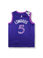 ミネソタ・ティンバーウルブズ 2022-23年 シティエディション 特別版 エドワーズ 5番 ジャージ