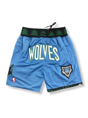 ミネソタ・ティンバーウルブズ ヴィンテージ バスケットボールショーツ