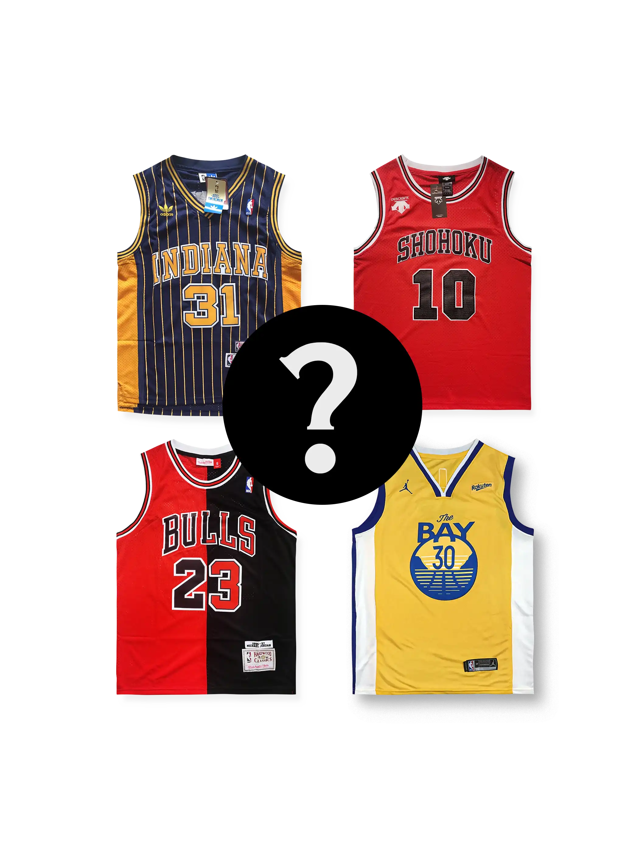 Mystery basketball jersey pack blind box, vintage basketball shirt福袋