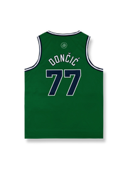 77号カウボーイハットプリントバスケットボールジャージ