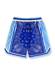 ストリートバスケットボール 速乾ペイズリーショーツ 四分丈