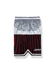 リワークグラフィック パッチワーク バスケットボールショーツ(五分丈)