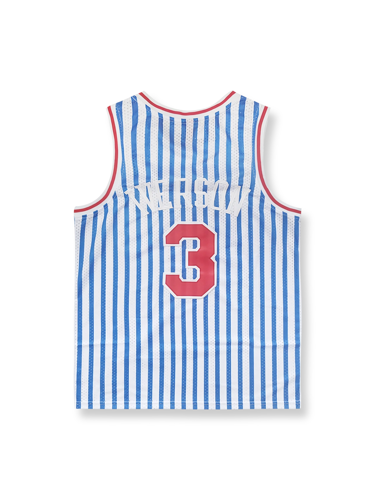 1996-97年 フィラデルフィア・セブンティシクサーズ 特別版 ユニフォーム アレン・アイバーソン 3番 ストライプデザイン