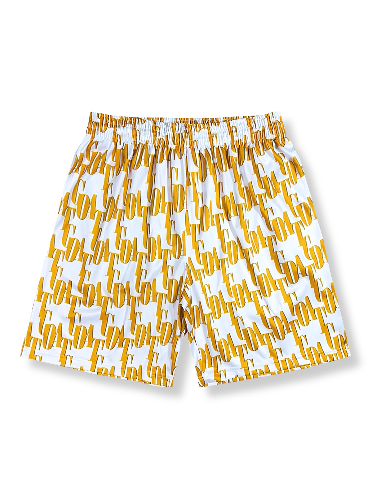 ヴィンテージレタープリントバスケットボールショーツ 五分丈