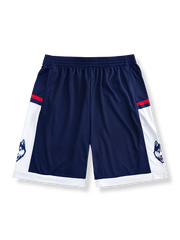 狼の頭プリントバスケットボールショーツ 五分丈