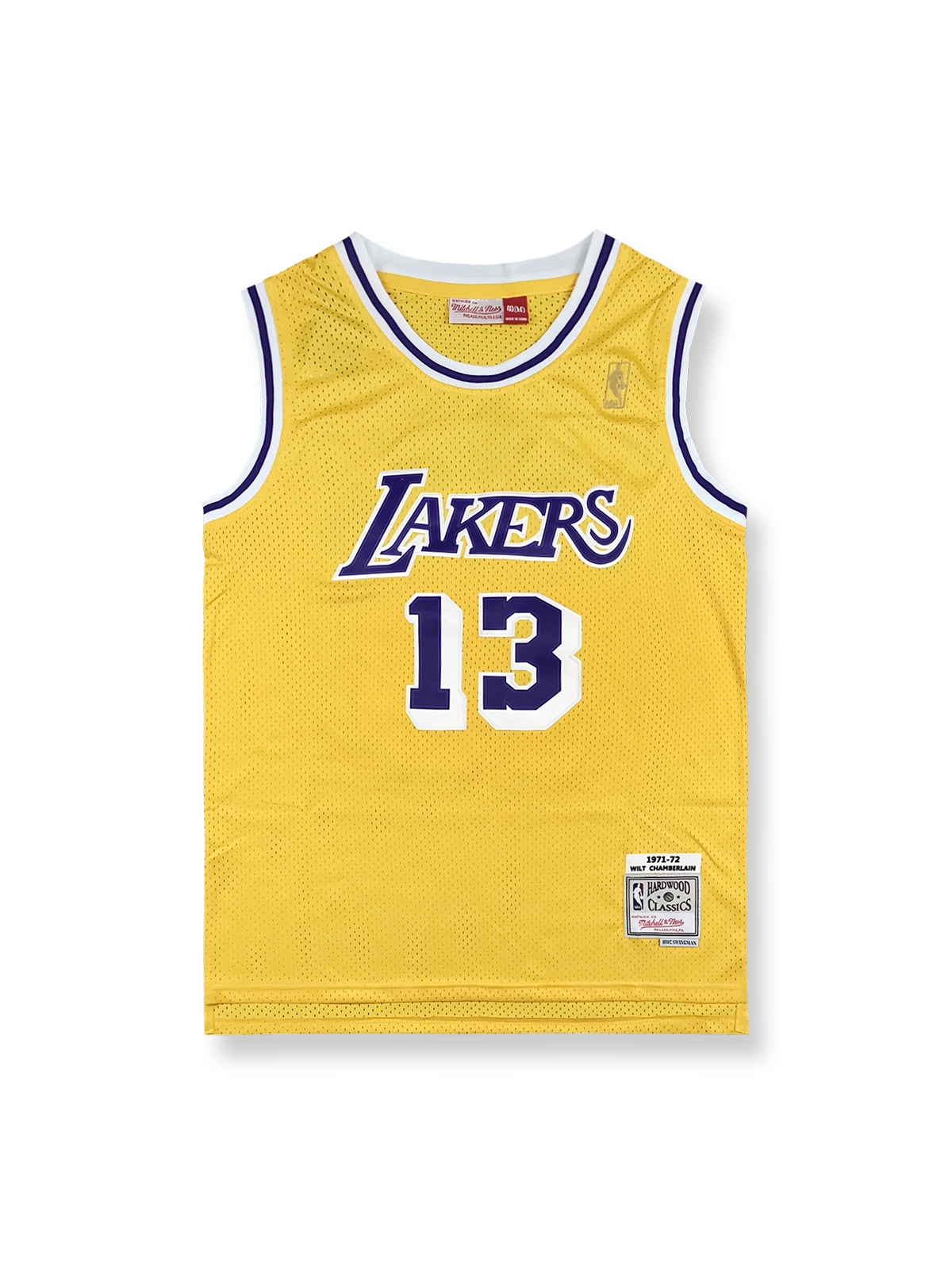 1971-72年 ロサンゼルス・レイカーズ ホームジャージ ウィルト・チェンバレン 13番