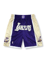 1990年代 ロサンゼルス・レイカーズ クラシック コービー 殿堂入り バスケットボールショーツ, ヴィンテージ バスケットボールパンツ
