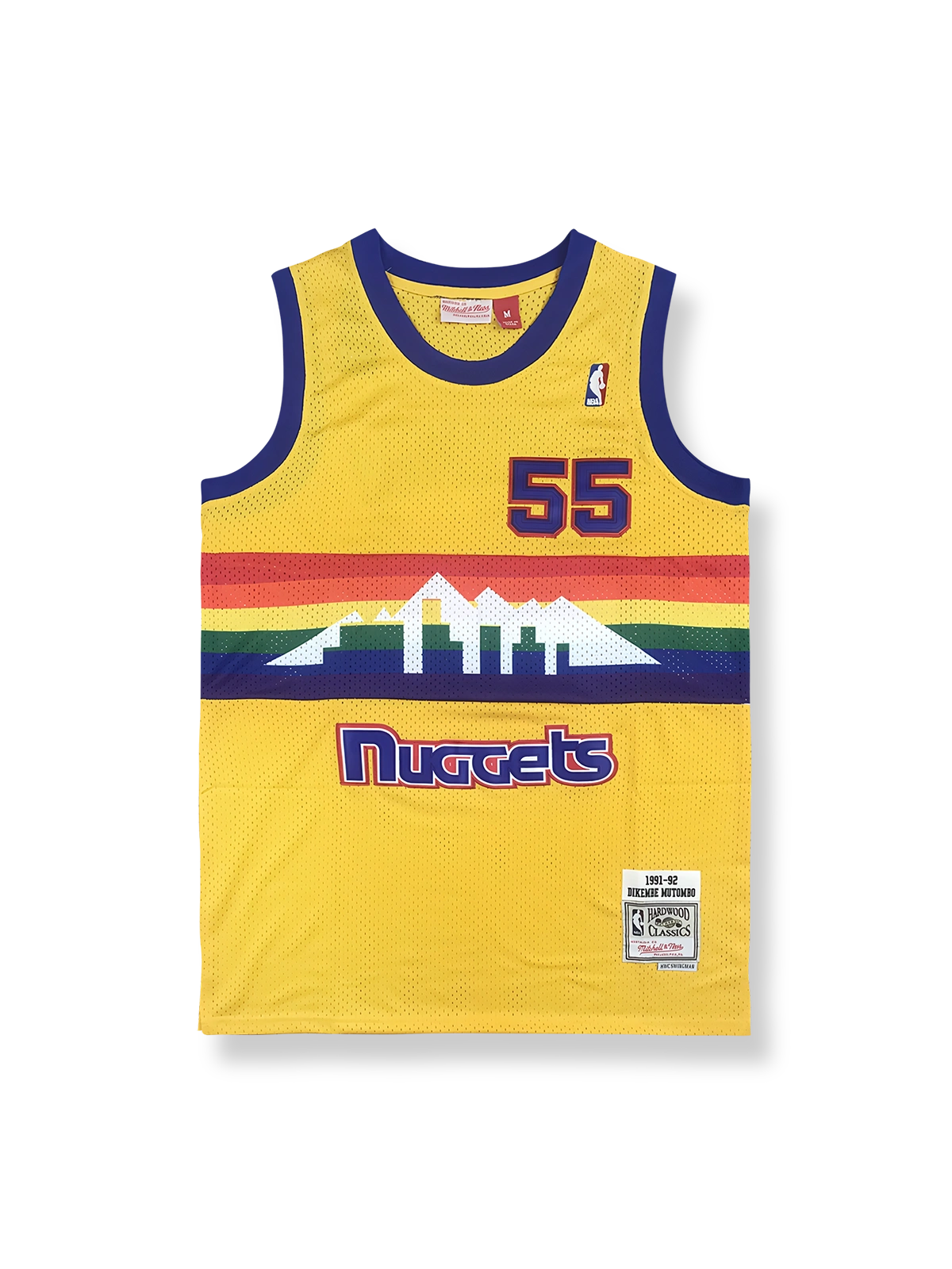1991-92年 デンバー・ナゲッツ ホーム ムトンボ 55番