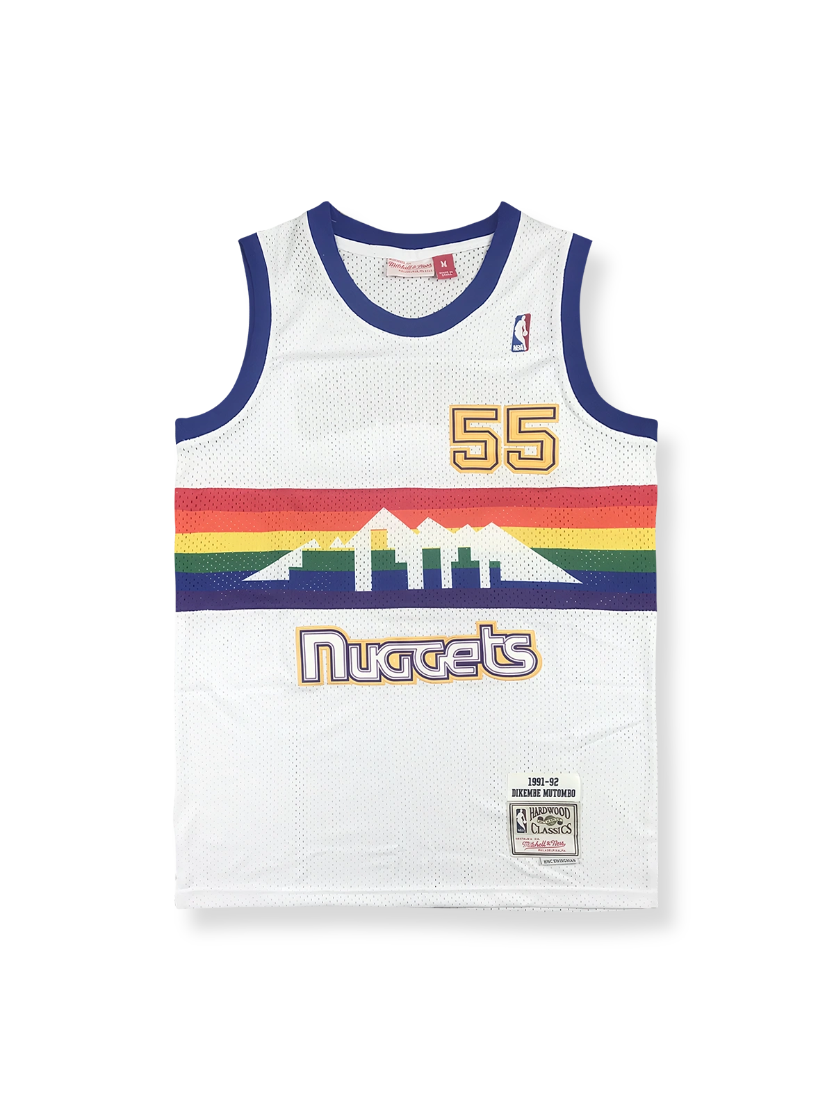 1991-92年 デンバー・ナゲッツ ホーム ムトンボ 55番