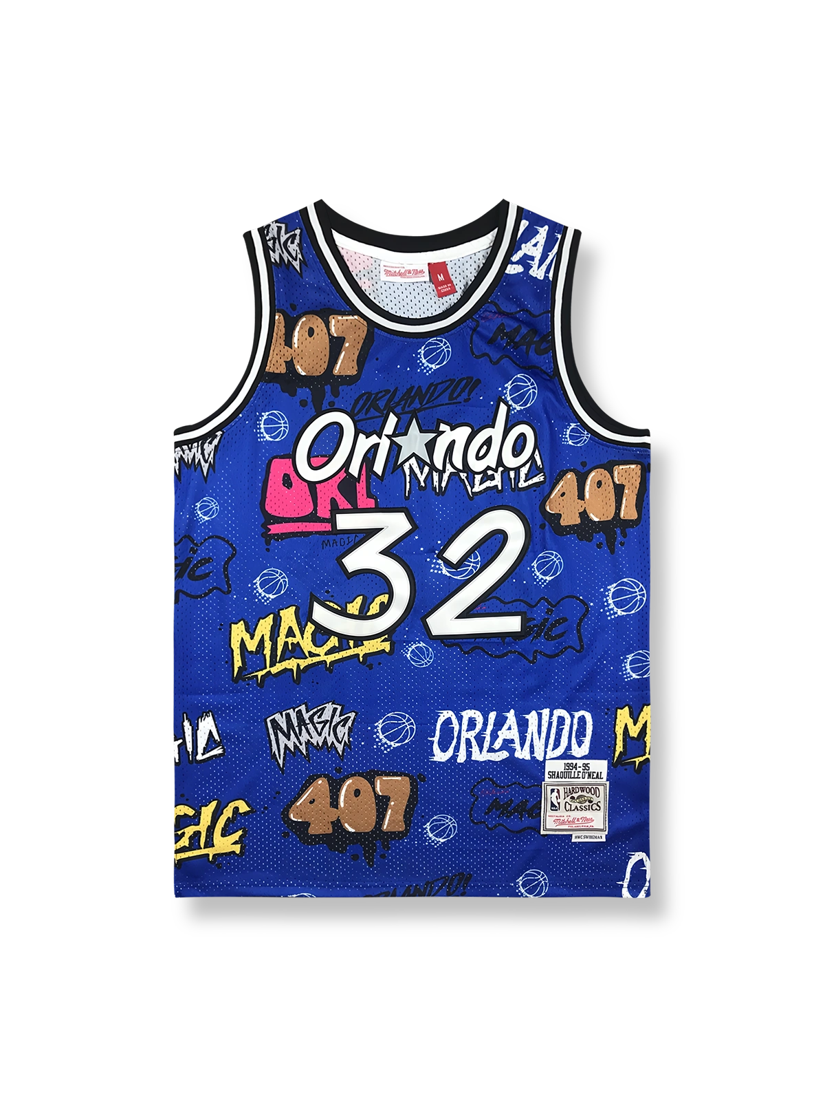 1994-95年 オーランド・マジック スペシャルエディション ユニフォーム シャキール・オニール 32番、NBAビンテージジャージ