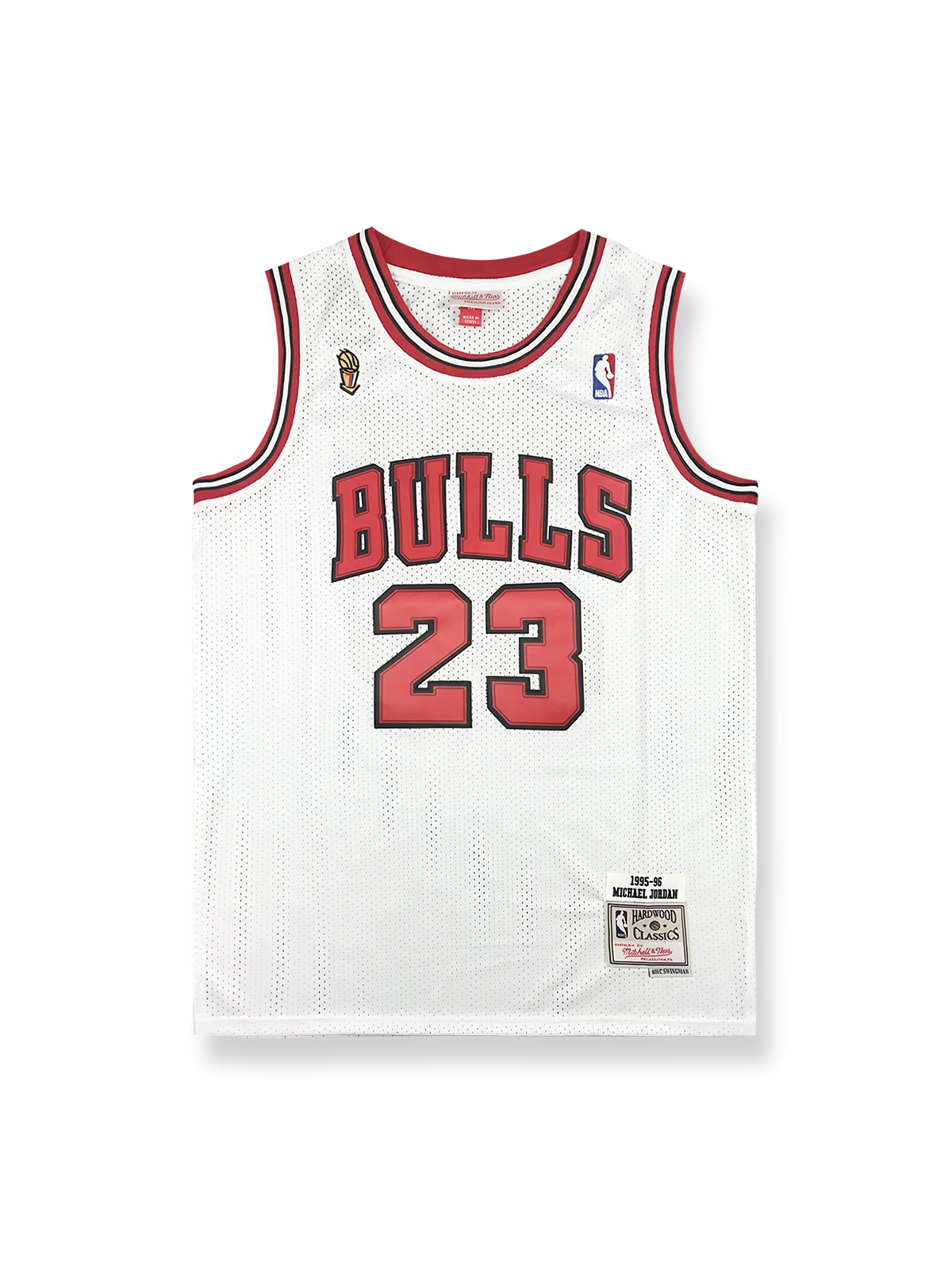 1995-96年 シカゴ・ブルズ ジョーダン 23番 ホーム チャンピオンエディション ユニフォーム