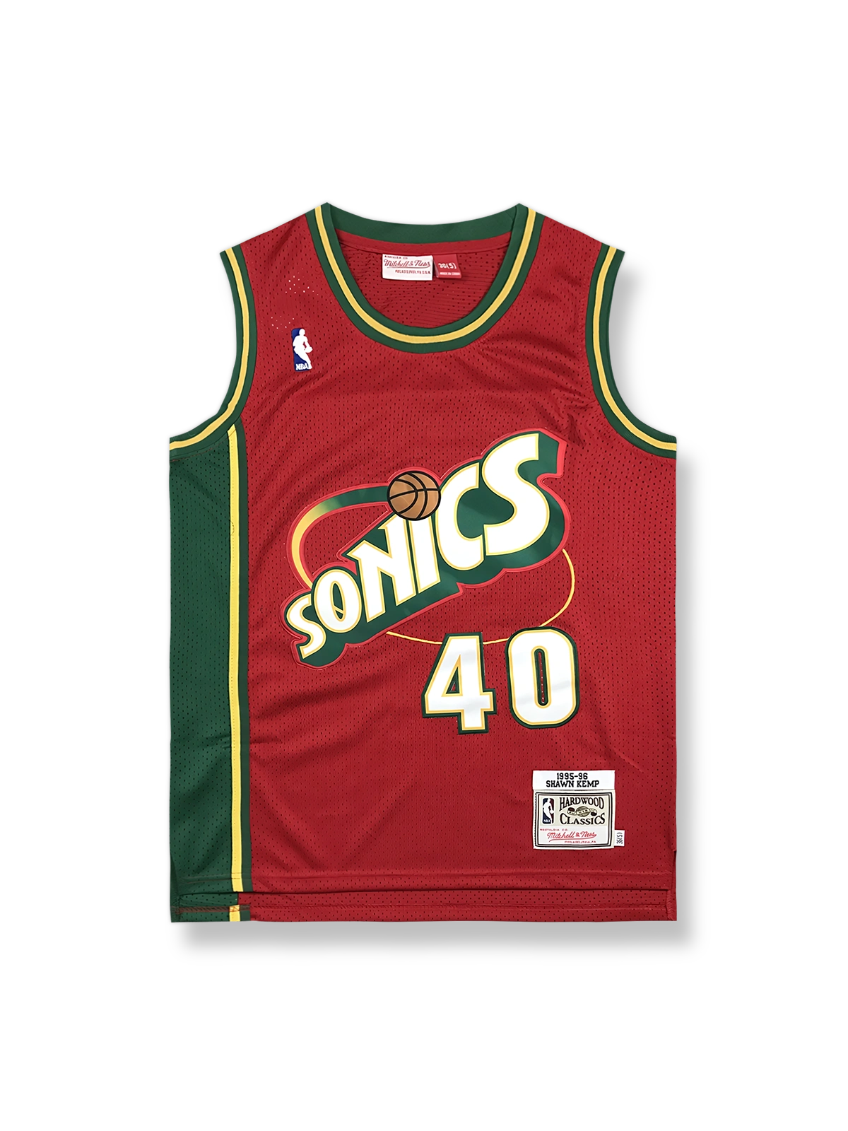 1995-96年 シアトル・スーパーソニックス オルタネート ケンプ 40番 ヴィンテージNBAジャージ