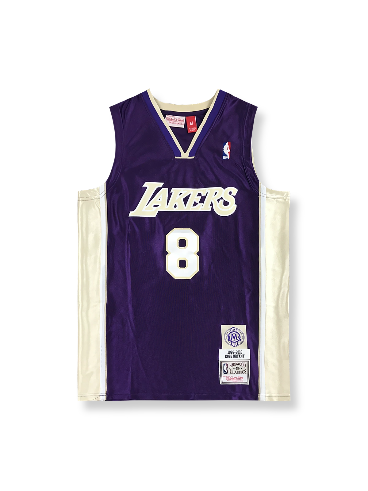 1996-2016年 ロサンゼルス・レイカーズ コービー・ブライアント 8番 殿堂入り記念ユニフォーム