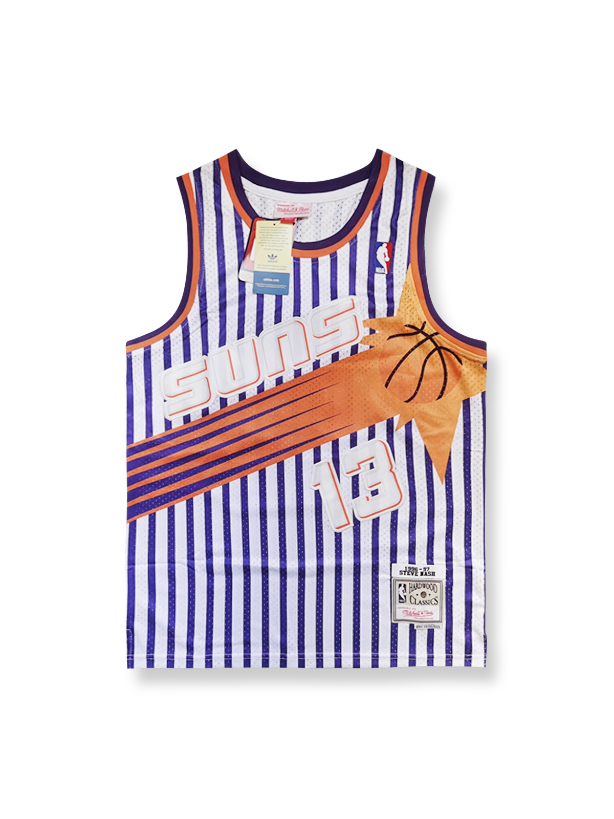 1996-97年 フェニックス・サンズ ホーム スティーブ・ナッシュ 13番 ヴィンテージ バスケットボールジャージ