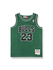1997-98年 シカゴ・ブルズ ジョーダン 23番 グリーンオルタネート ユニフォーム 復刻版