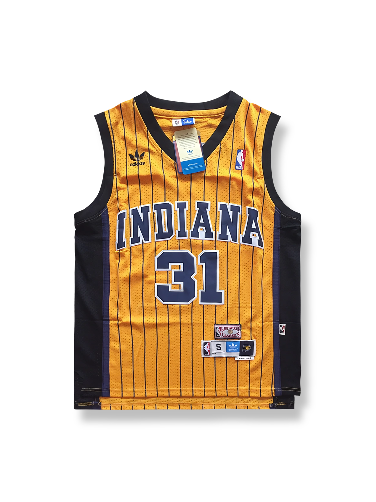 1997-98年 インディアナ・ペイサーズ ホーム ジャージ レジー・ミラー 31番, ヴィンテージ バスケットボールシャツ