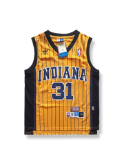 1997-98年 インディアナ・ペイサーズ ホーム ジャージ レジー・ミラー 31番, ヴィンテージ バスケットボールシャツ