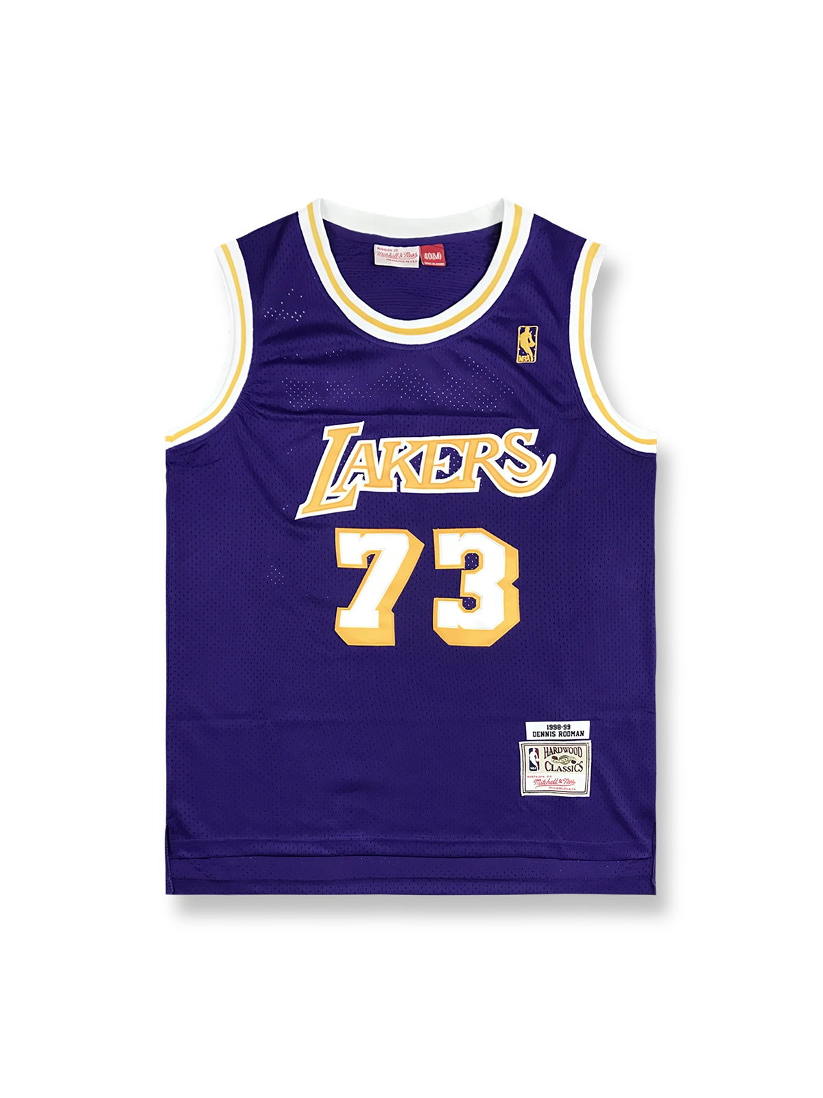 1998-99年 ロサンゼルス・レイカーズ アウェイジャージ デニス・ロッドマン 73番 希少モデル