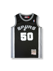 1998-99年 サンアントニオ・スパーズ ホーム ロビンソン 50番、ヴィンテージバスケットボールジャージ