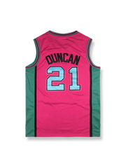 1998-99年 サンアントニオ・スパーズ ホームジャージ ティム・ダンカン 21番 ヴィンテージバスケットボールシャツ