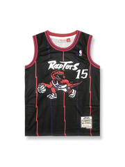 1998-99年 トロント・ラプターズ アウェイ ユニフォーム ヴィンス・カーター 15番、ヴィンテージバスケットボールシャツ