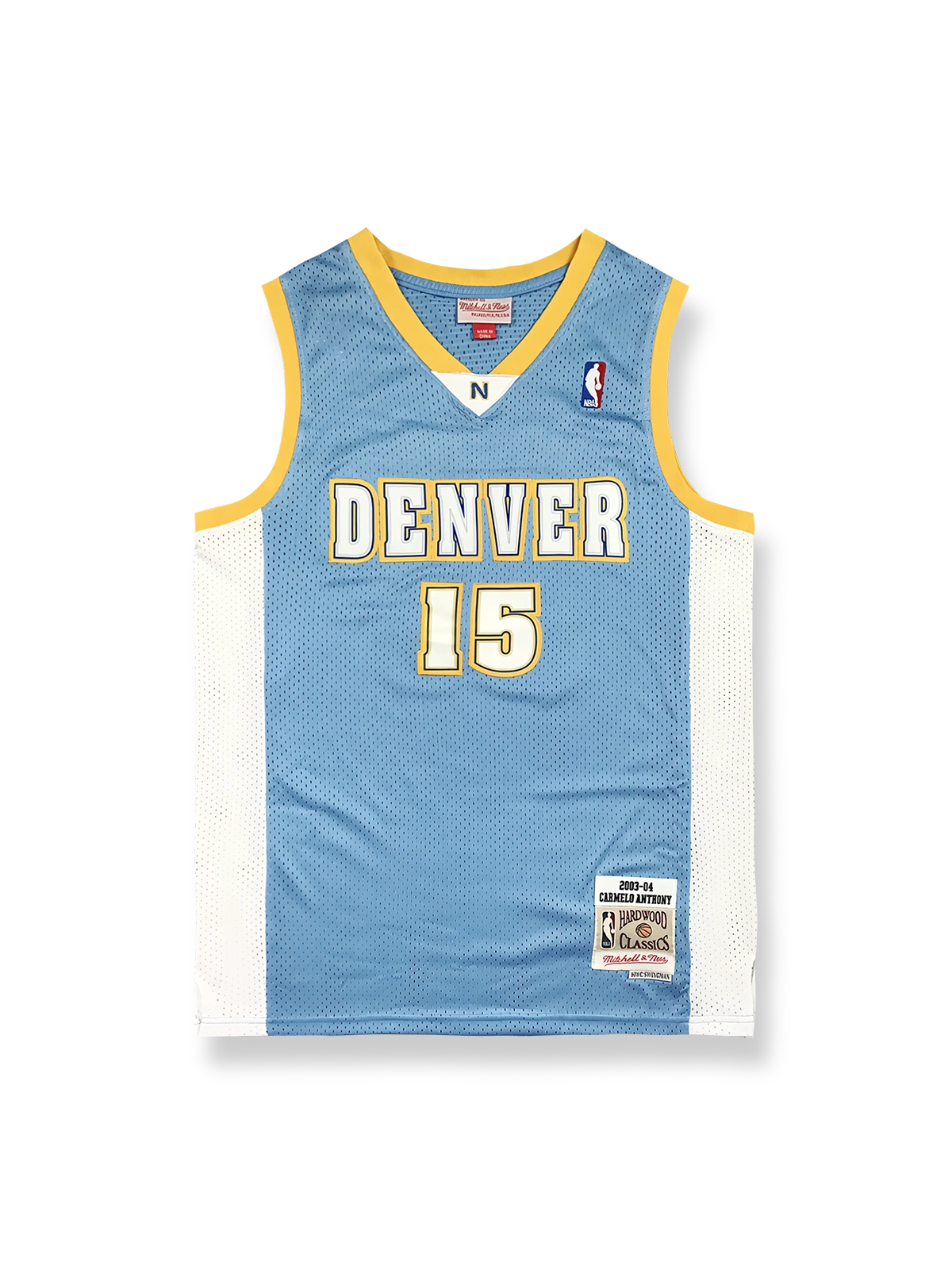 2003-04年 デンバー・ナゲッツ ホーム アンソニー 15番、ヴィンテージバスケットボールジャージ