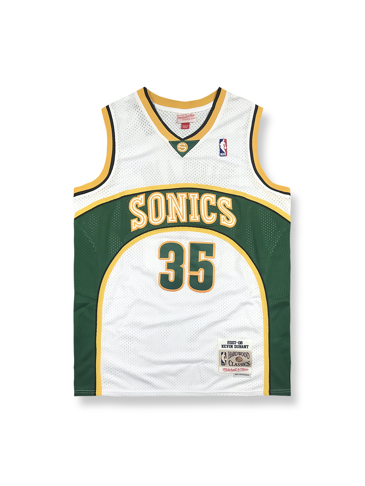 2007-08年 シアトル・スーパーソニックス ホーム デュラント 35番 ヴィンテージNBAジャージ