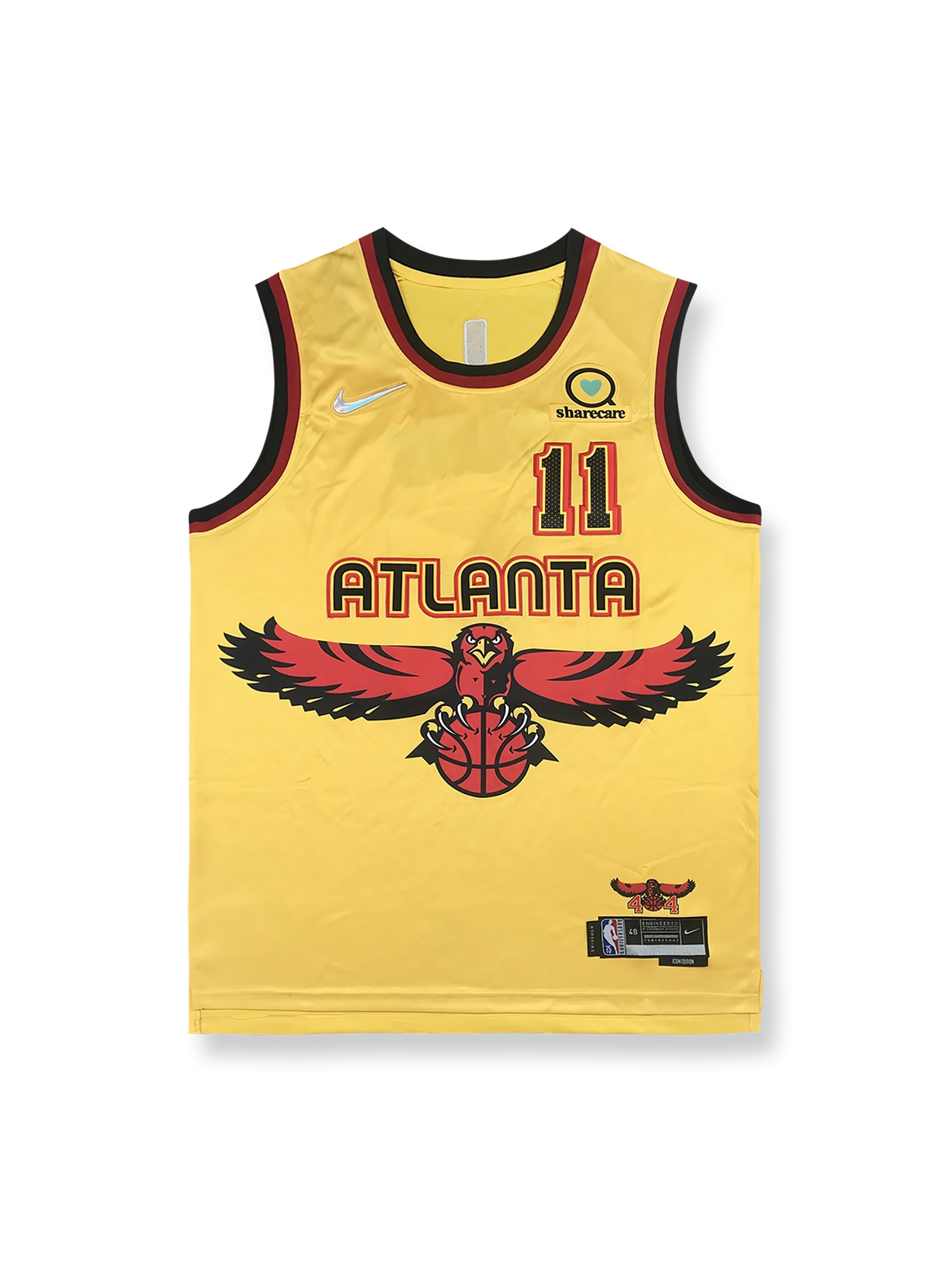 激レア NBA アトランタ ホークス 刺繍 スタジャン ジャケット M 激レア