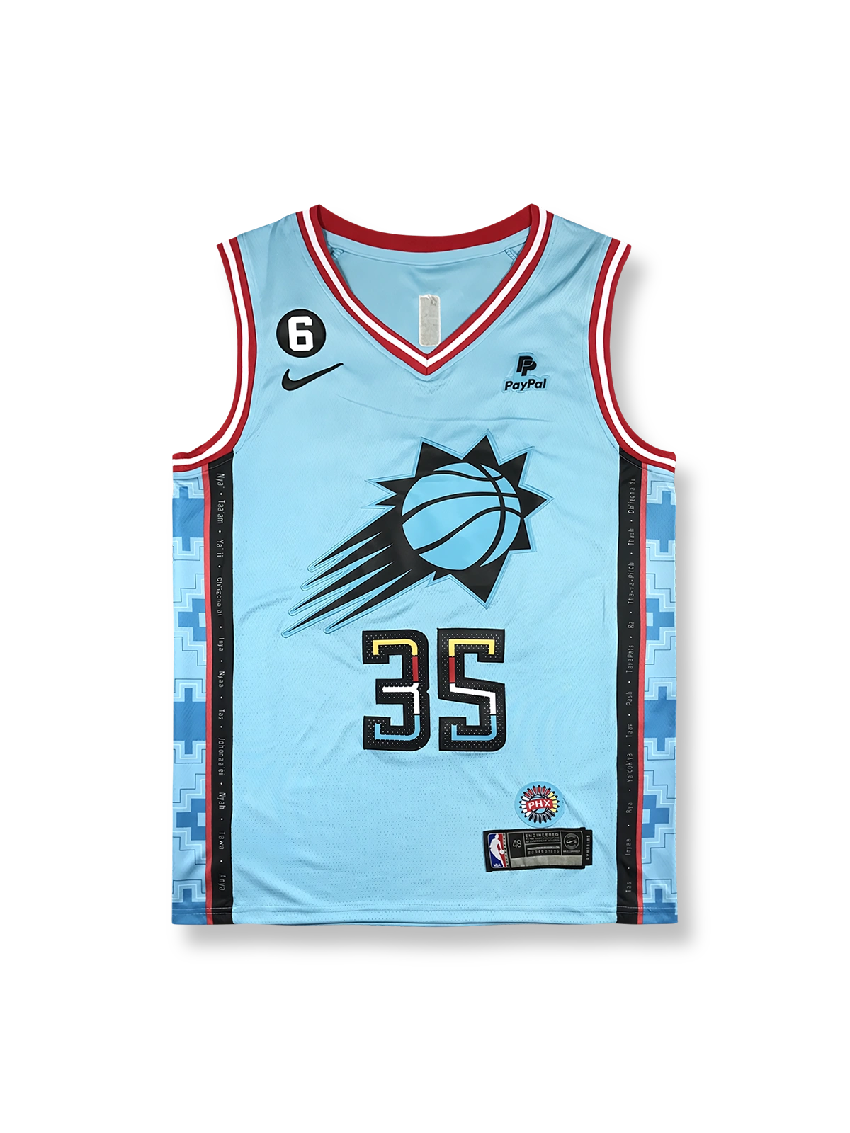 2023年 フェニックス・サンズ スペシャルエディション ジャージ ケビン・デュラント 35番, ヴィンテージ バスケットボールシャツ