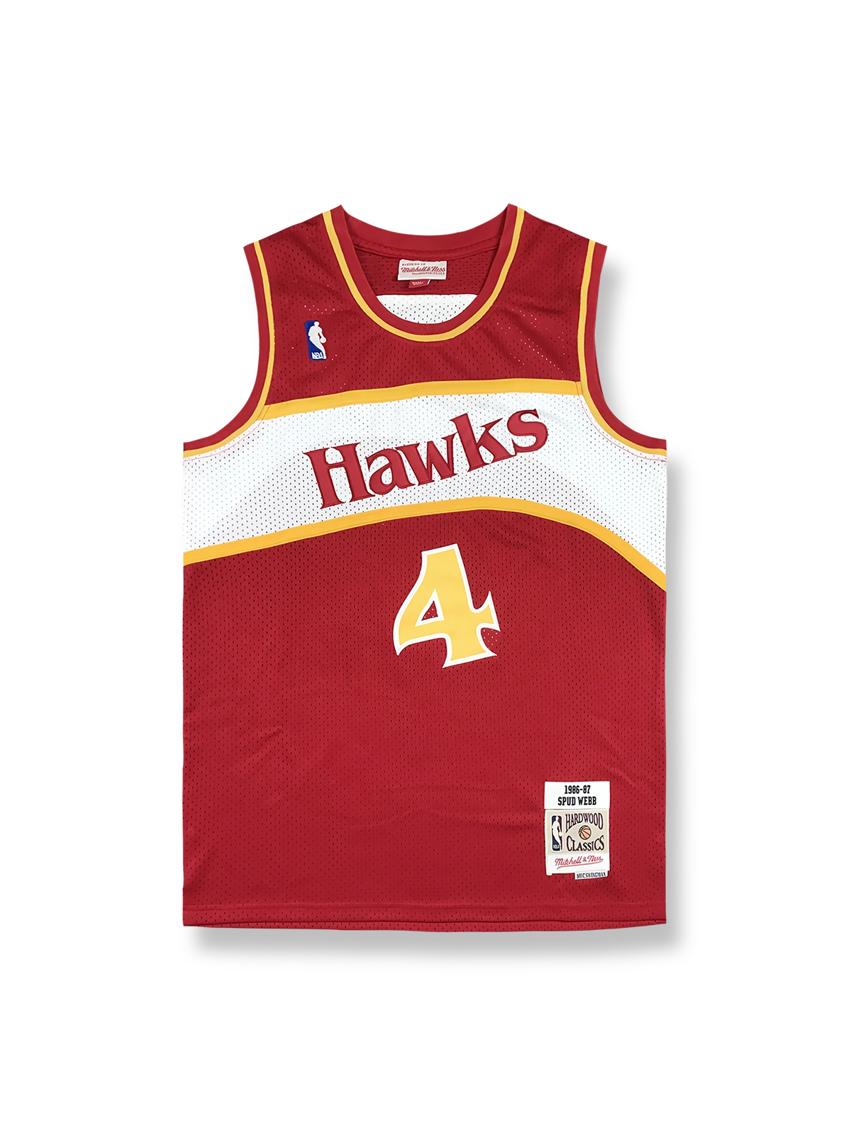 1986-87年 アトランタ・ホークス ウェッブ 4番