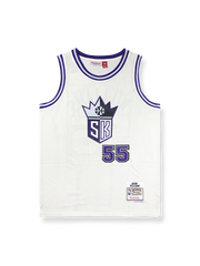 90年代 サクラメント・キングス ジェイソン・ウィリアムス 55番。NBAの名ポイントガード、“ホワイト・チョコレート”モデル。