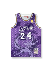 1996-97年 ロサンゼルス・レイカーズ スペシャルエディション ユニフォーム ブライアント 24番、ビンテージバスケットボールシャツ
