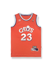 2006-07年 クリーブランド・キャバリアーズ ホーム ユニフォーム ジェームズ 23番、ビンテージバスケットボールシャツ