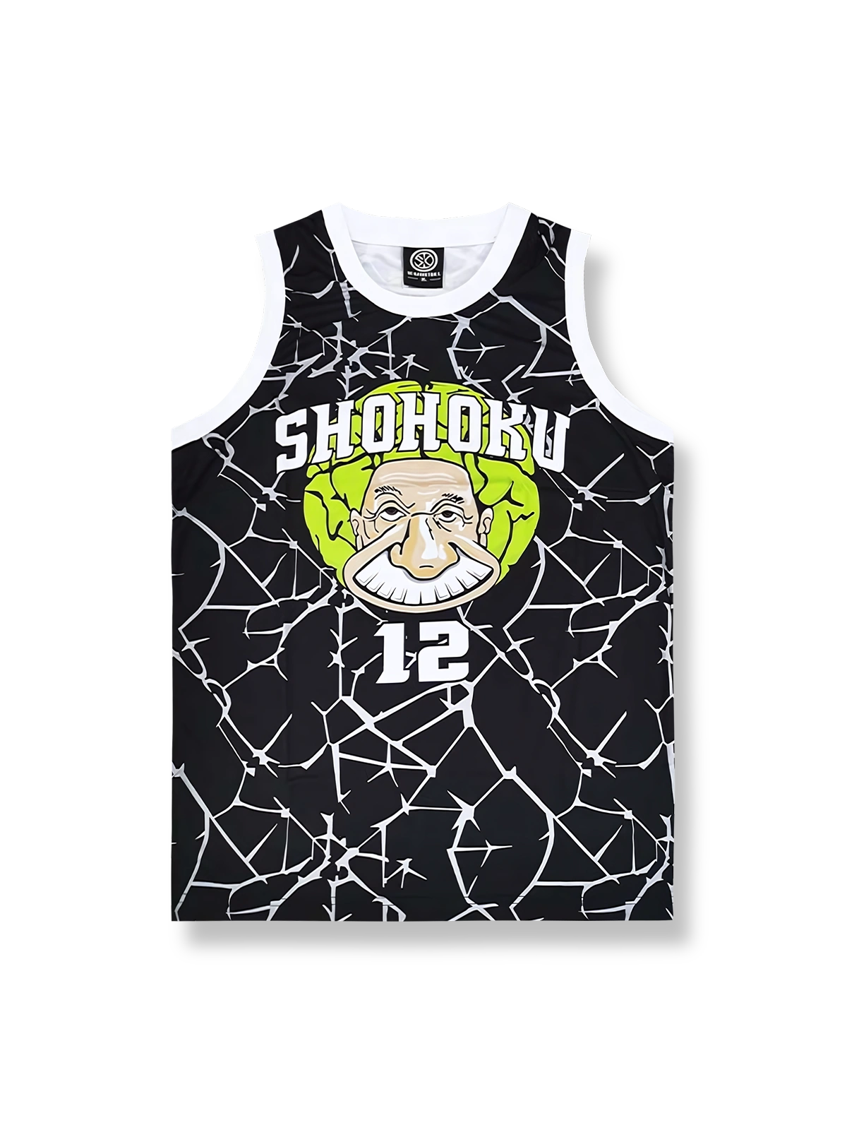 アインシュタインイラストプリントのバスケットボールジャージ、速乾通気スポーツモデル