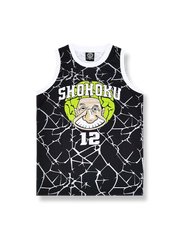 アインシュタインイラストプリントのバスケットボールジャージ、速乾通気スポーツモデル